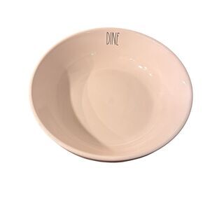 Rae Dunn Artisan Collection By Magenta 8” Pasta Bowl W/ DINE.  NO CHIPS.